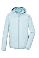 Kurtki damskie - killtec Damska kurtka funkcyjna/kurtka przeciwdeszczowa z kapturem, pakowalna KOS 109 WMN JCKT, niebieska Bali, 36, 42955-000 - miniaturka - grafika 1