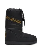 Śniegowce damskie - LOVE MOSCHINO Śniegowce JA24032G0NISY000 Czarny - miniaturka - grafika 1