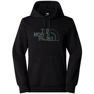Bluzy sportowe męskie - Męska bluza The North Face Drew Peak Light Hoodie Rozmiar: XL / Kolor: czarny/zielony - miniaturka - grafika 1