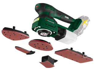 PARKSIDE® Akumulatorowa szlifierka wielofunkcyjna 20 V, PMSA 20-Li A1 (bez akumulatora i ładowarki) - Szlifierki i polerki - miniaturka - grafika 1
