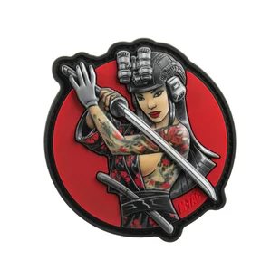 M-Tac - Naszywka Tactical Girl №3 Yakuza - PVC - Czarne tatuaże - Pełny kolor - 51116404 - Odzież taktyczna i umundurowanie - miniaturka - grafika 1