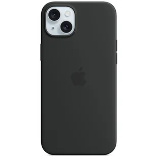 Apple Silikonowe etui z MagSafe do iPhone 15 Plus Czarny MT103ZM/A - Etui i futerały do telefonów - miniaturka - grafika 1