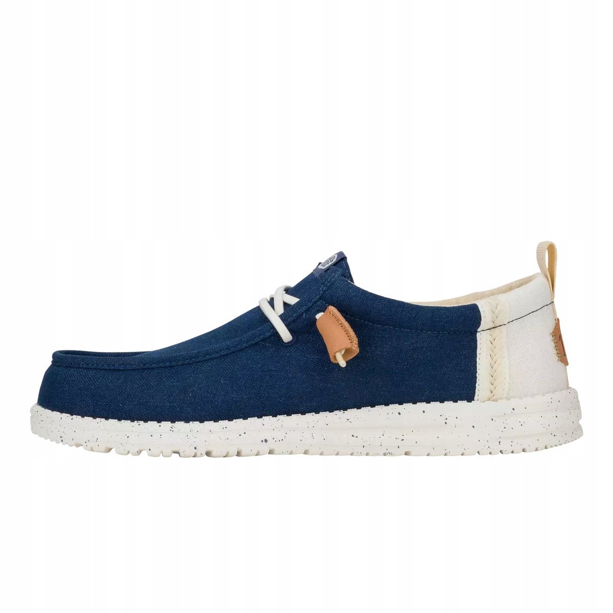 HeyDude Męskie Lekkie Mokasyny Buty Półbuty Wsuwane Wally Summer Linen 42