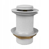 Korki do umywalek - Kuchinox korek do umywalki biały CKK61R2 - miniaturka - grafika 1