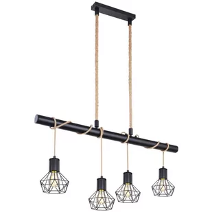 Globo 54017-4H - Żyrandol na lince PRISKA 4xE27/60W/230V - Lampy sufitowe - miniaturka - grafika 1