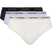 Majtki damskie - Calvin Klein Underwear Koronkowe figi brazylijskie 3-pack - miniaturka - grafika 1