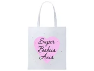 Torby i wózki na zakupy - Torba na zakupy z imieniem na dzień babci - 1 szt. - miniaturka - grafika 1
