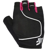 Rękawiczki rowerowe - Rękawiczki rowerowe 4F fuksja H4L21 RRU061 55S - miniaturka - grafika 1