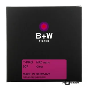 B+W Filtr 30,5mm 007 CLEAR MRC T-PRO - Filtry fotograficzne - miniaturka - grafika 2