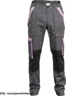 Odzież robocza - CERVA MAX SUMMER LADY - spodnie - szary/jasnofioletowy 46 - miniaturka - grafika 1