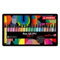 Przybory szkolne - Stabilo Flamaster Pen 68 Max Arty 20 szt. - miniaturka - grafika 1