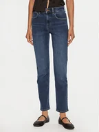 Spodnie damskie - Wrangler Jeansy 112356621 Granatowy Slim Fit - miniaturka - grafika 1