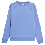 Bluzy damskie - 4F Bluza damska, Denim, S - miniaturka - grafika 1