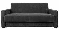 Sofy i kanapy - Sofa PREMIUM DOMO XXL Kanapa Amerykanka Ciemnoszara 4-osobowa Meble Zaha, funkcja spania i pojemnik - miniaturka - grafika 1