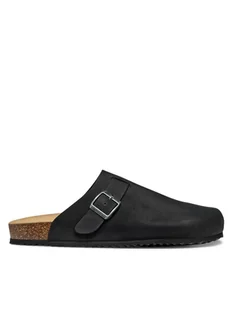 Geox Klapki U Sandal Ghita U559VC 00032 C9999 Czarny - Klapki i japonki męskie - miniaturka - grafika 1