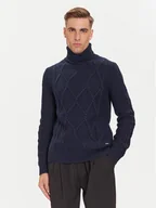 Swetry męskie - JOOP! Golf 17 JK-17Liono 30047360 Granatowy Modern Fit - miniaturka - grafika 1