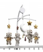 Karuzele dla niemowląt - Karuzela z pozytywką do łóżeczka TIMOUKI Sauthon - miniaturka - grafika 1