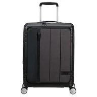 Walizki - Walizka podróżna American Tourister Spinner 55 EXP 45 l grey/melange - miniaturka - grafika 1