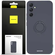 Etui i futerały do telefonów - Spacecase Etui Silicone Ring Galaxy A54 5G black - miniaturka - grafika 1
