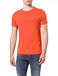 Camel Active Męski T-shirt 4096415t01, pomarańczowy, L - Koszulki męskie - miniaturka - grafika 1