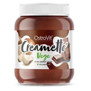 OstroVit Creametto 350g VEGE Czekolada-Orzech - Zdrowa żywność - miniaturka - grafika 1