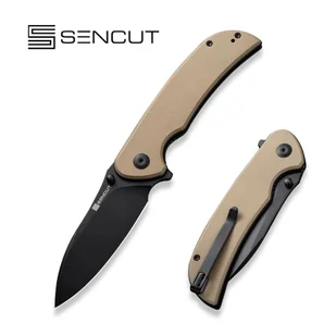 Nóż składany Sencut Borzam Tan G10, Black 9Cr18MoV (S23077-2) - Noże Nóż składany Sencut Borzam Tan G10, Black 9Cr18MoV (S23077-2) - Noże - miniaturka - grafika 1