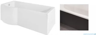 Besco Inspiro Obudowa czarny mat wanny P/L 160x70cm #OAI-160-IIC - Obudowy do wanien - miniaturka - grafika 1