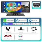 Kamery cofania - Monitor samochodowy, łączność bezprzewodowa, kamera cofania, 93 kamery przednie - miniaturka - grafika 1