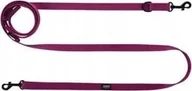 Smycze dla psów - Chaba CHABA SMYCZ TAŚMA REG M 16mm/2,6m BORDOWA - miniaturka - grafika 1