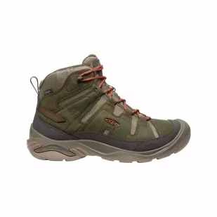 Buty trekkingowe męskie KEEN CIRCADIA MID WP - Buty trekkingowe męskie - miniaturka - grafika 4