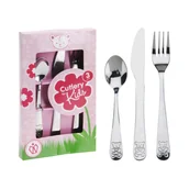 Sztućce dla dzieci - Zestaw sztućców dla dziecka, 3 elementy - miniaturka - grafika 1