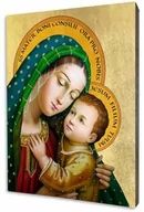 Ikony i obrazy sakralne - Matka Boża Dobrej Rady ikona religijna - miniaturka - grafika 1