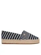 Espadryle damskie - Tommy Hilfiger Espadryle Th Platform Espadrille Stripes FW0FW09143 Granatowy - miniaturka - grafika 1