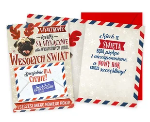 Kartka świąteczna Boże Narodzenie, Wesołych Świąt, Kukartka DK-1192 - Kartki okolicznościowe i zaproszenia - miniaturka - grafika 1