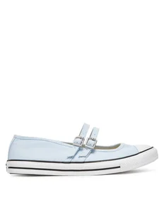 Converse Baleriny Chuck Taylor All Star Dainty Mary Jane A13799C Błękitny - Trampki damskie - miniaturka - grafika 1