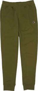 Champion Spodnie męskie Champion Rib Cuff Pants oliwkowe 220301 GS573 XL - Spodnie sportowe męskie - miniaturka - grafika 1
