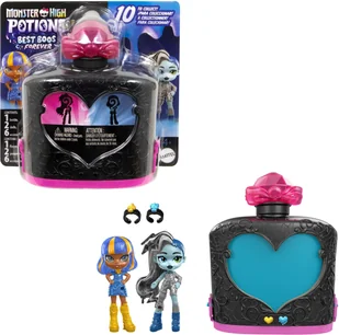 MH MINILALKI 2-PAK STRASZYCIELE AST JCY18 OP4W - Lalki dla dziewczynek - miniaturka - grafika 1