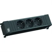 Listwy zasilające - Bachmann Listwa zasilająca Power Frame 3x Gniazda kurz z Kunst 317.117 - miniaturka - grafika 1