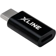 Adaptery i przejściówki - Adapter Lightning - USB Typ-C XLINE UA01K-LC 27W Czarny - miniaturka - grafika 1