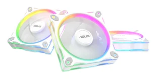 ASUS Prime MR120 Fan ARGB Reverse White 3in1 Obudowa komputera Wentylator 12 cm Biały 3 szt. 90DA00L3-B09020 - Wentylatory komputerowe - miniaturka - grafika 1