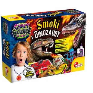 Crazy Science - Smoki i dinozaury - Lisciani - Mały naukowiec - miniaturka - grafika 1
