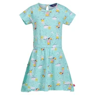 Sukienki i spódniczki dla dziewczynek - Regatta Dziecięca sukienka Peppa Niebieski, Cotton, Rozmiar: 110 cm - miniaturka - grafika 1