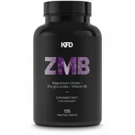 Witaminy i minerały - KFD Mg+Zn+B6 (ZMA/ZMB) - 135 tabletek zdrowy układ nerwowy - miniaturka - grafika 1