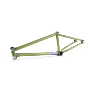 Fiend BMX Unisex – dla dorosłych Morrow V4 Frame Green Crack 20,75" BMX - Rowery - miniaturka - grafika 1