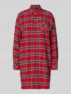 Koszula nocna z wyhaftowanym logo - Bielizna nocna - miniaturka - grafika 1