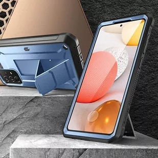 Etui Pancerne 360 Supcase Beetle Pro do Samsung Galaxy A72 Niebieski - Etui i futerały do telefonów - miniaturka - grafika 4