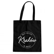 Torebki damskie - Kraków - moje miejsce na świecie - torba z nadrukiem - miniaturka - grafika 1