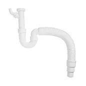 Akcesoria do armatury i ceramiki - BLANCO Syfon z giętkim podłączeniem - miniaturka - grafika 1