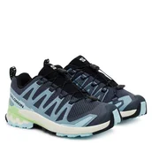 Buty sportowe damskie - Buty do biegania Salomon Xa Pro 3D V9 L47748000 Szary - miniaturka - grafika 1