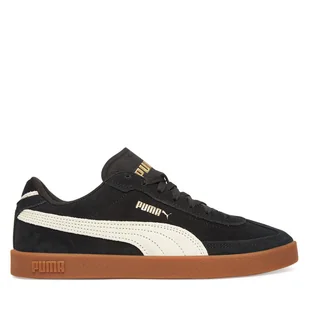 Sneakersy Puma Club II Era Suede 400717 01 Czarny - Sneakersy damskie - miniaturka - grafika 1